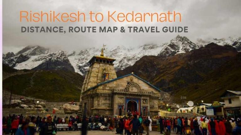 Rishikesh to Kedarnath Distance